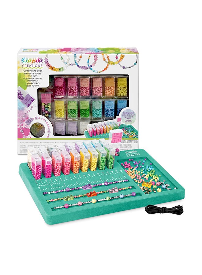 Crayola Creations Bead Laboratory Set – 2500-Piece Jewelry Making Kit for Girls | DIY Bracelet & Necklace Craft Set, Creative Gift for Kids Ages 8+ - Image 3