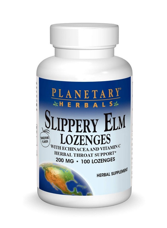 PLANETARY HERBALS Slippery Elm Lozenges, 100 Count - Image 1