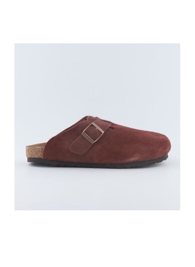 BIRKENSTOCK Boston suede leather Suede leather-Narrow（Sizing runs large; order one size smaller） - Image 1
