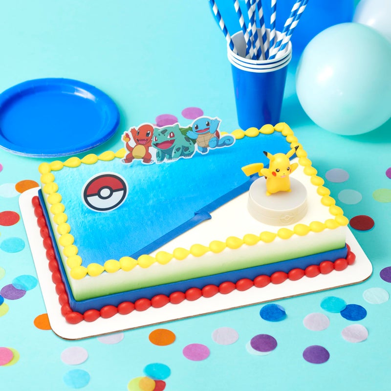 DecoPac DecoSetÂ® PokÃ©mon Light Up Pikachu Cake Topper, 3 Piece Decoration Set, Birthday Decorations For All Size and Shape Cakes | For Birthday And Celebrations - Image 5