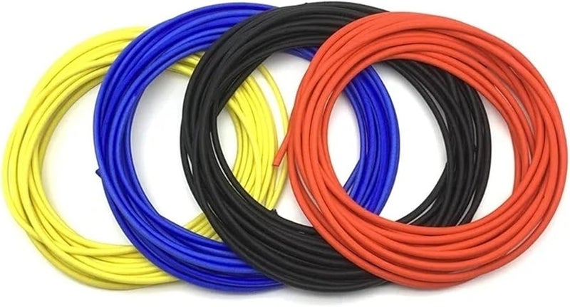 Insulated Cable Protection Tube 5M 12MM 200Deg Yellow Sleeve Pipe Fittings - Image 3