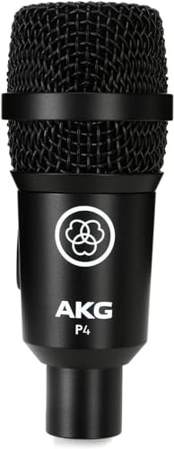 ميكروفون ديناميكي للأدوات من AKG برو أوديو XLR أسود 3100H00130