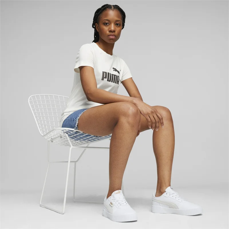 PUMA Ess+ Metallic Logo Women's T-Shirt 84830362