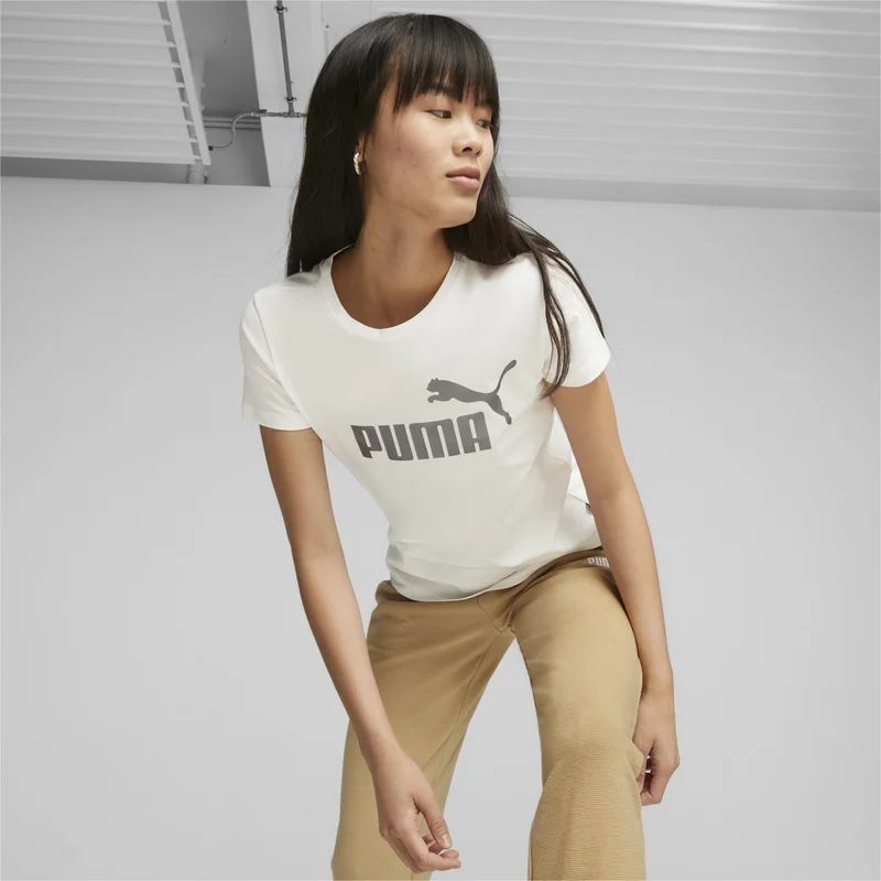 PUMA Ess+ Metallic Logo Women's T-Shirt 84830362