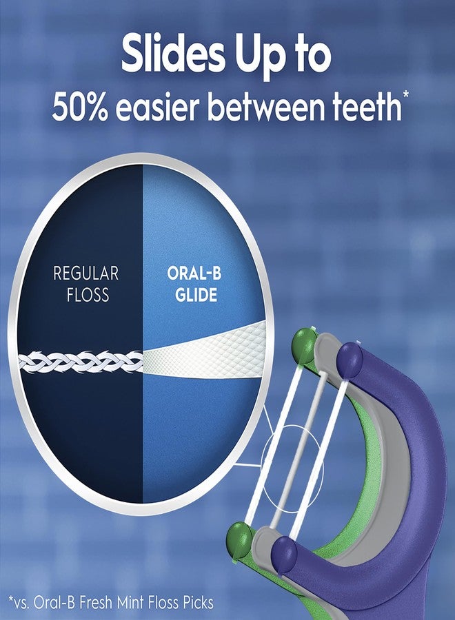 Oral-B Glide Dental Floss Picks Variety Pack with Scope Outlast, Arctic Peppermint Oil, & Ultra Deep Clean, Value Pack 225ct (75 Count per Pack, Pack of 3 - Image 4