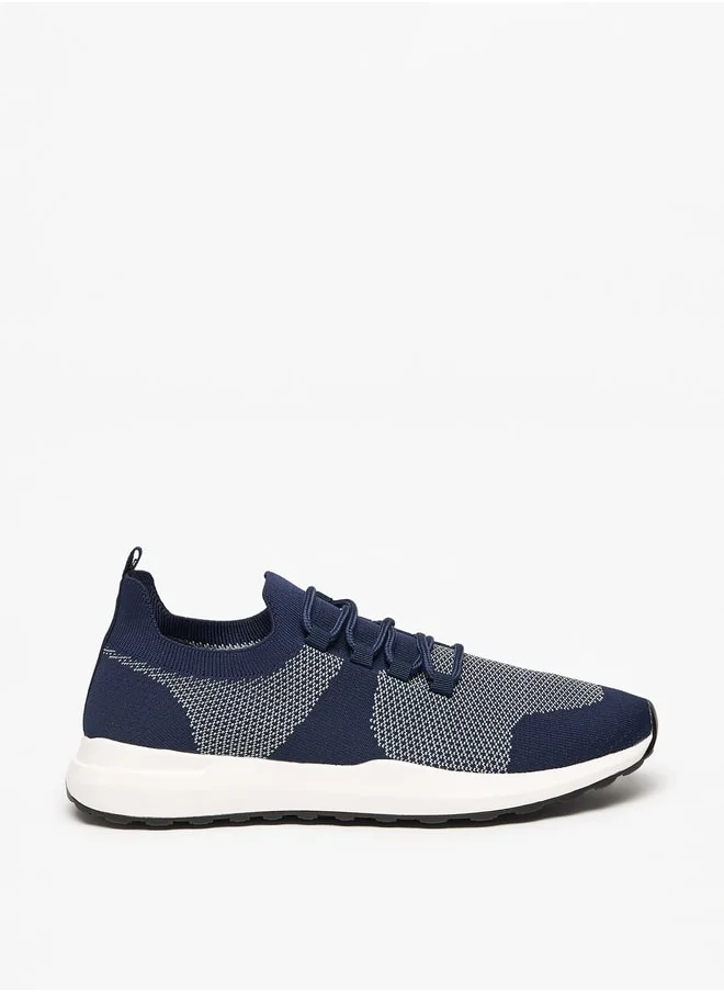 LBL by Shoexpress Textured Slip-On Sports Shoes