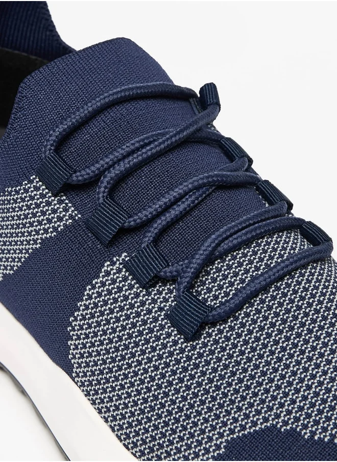 LBL by Shoexpress Textured Slip-On Sports Shoes