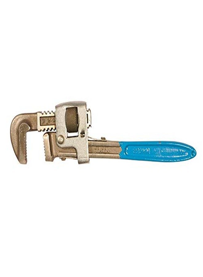 AGRICO Tata 10 Inch Pipe Wrench | Chrome Vanadium Steel Stillson Type Adjustable Spanner with Anti Slip Grip Handle | Heavy Duty Tool for Plumbing, Industrial, Workshop & Home Repair Use | Pack of 1 - Image 1