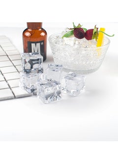Generic Acrylic Simulation Ice Cubes Photo Props 2cm square cube 1 