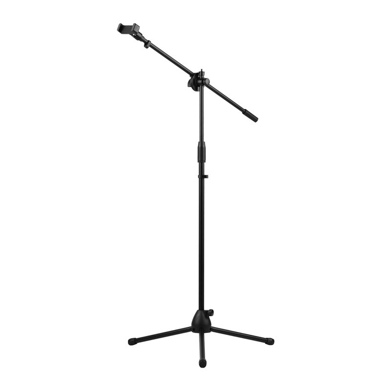 Adjustable Height Light Stand Durable Aluminum Alloy Floor Tripod Kit Black - Image 1