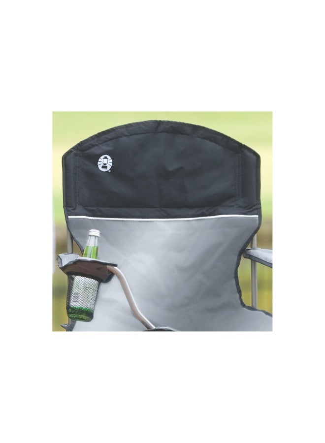 Coleman Coleman Cooler Chair Quad Black/Grey - Image 2