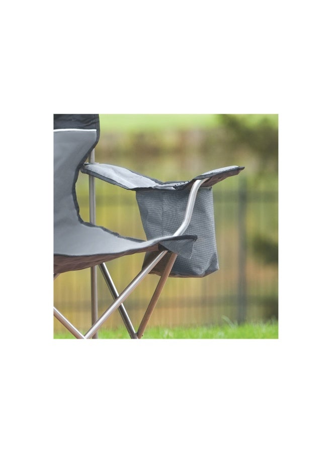 Coleman Coleman Cooler Chair Quad Black/Grey - Image 3