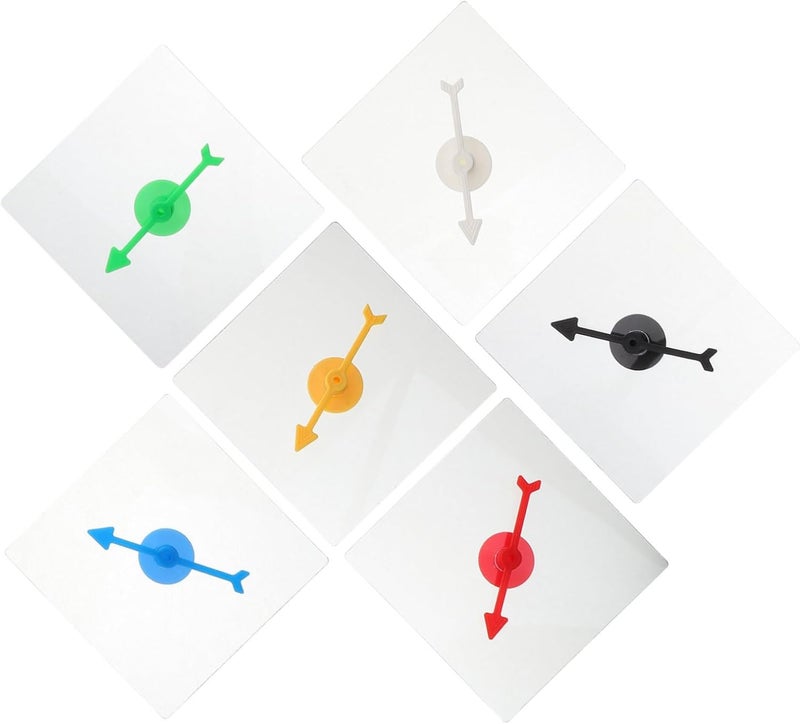 UPKOCH 6pcs Interactive Learning Toy Rotating Pointer for Boys and Girls Educational Games Develop Hand-Eye Coordination - Image 1