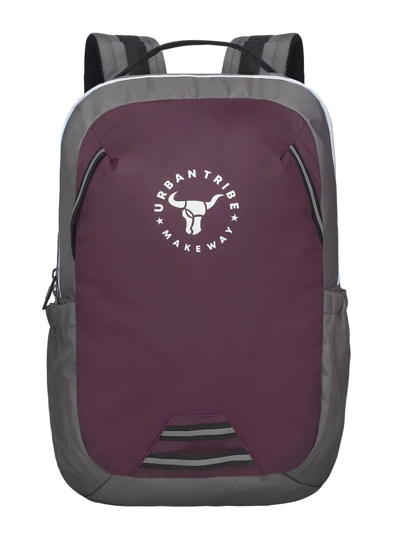 إربان ترايب URBAN TRIBE Amigo Lite Laptop Backpack, Wine, L, Casual