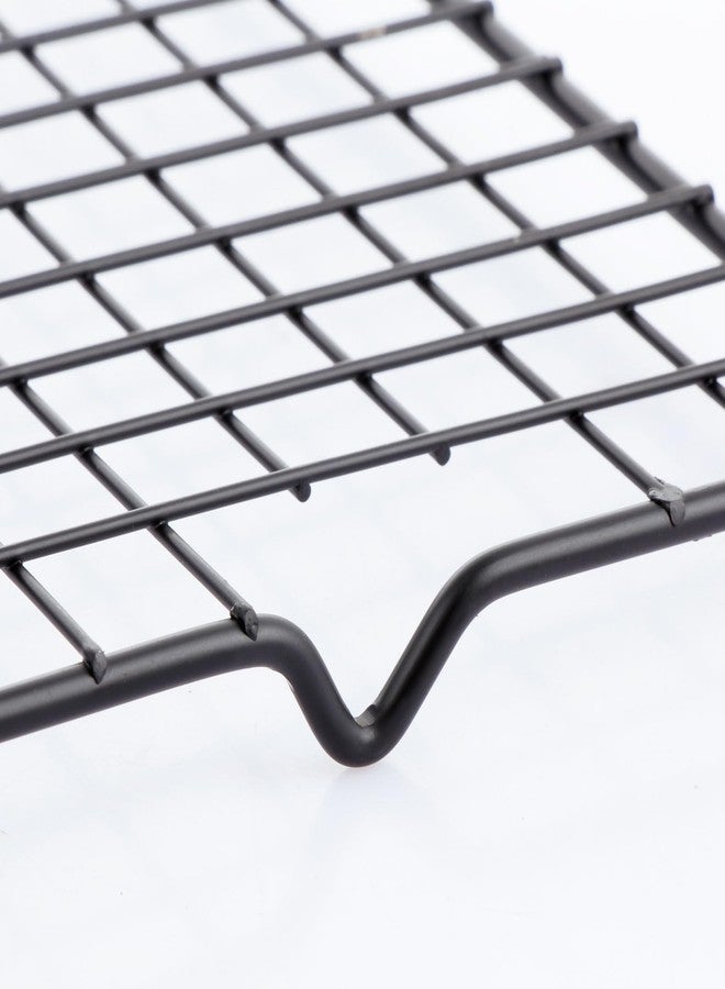 DAJAVE 8 Pack Cooling Racks for Cooking and Baking, 10x11 Inch Wire Rack Baking Rack, Heavy Duty Baking Rack For Oven Cooking, Roasting, Grilling Drying(Black) - Image 4