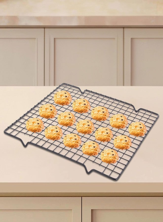 DAJAVE 8 Pack Cooling Racks for Cooking and Baking, 10x11 Inch Wire Rack Baking Rack, Heavy Duty Baking Rack For Oven Cooking, Roasting, Grilling Drying(Black) - Image 5
