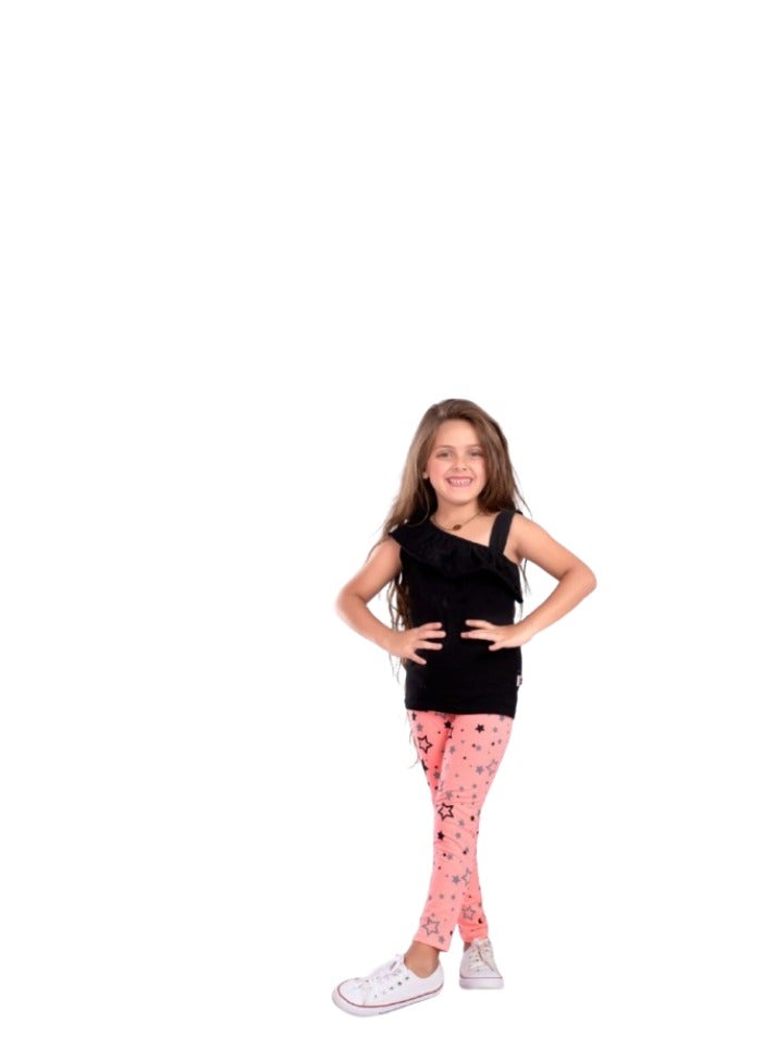 Girls' Simone Leggings with a print - Image 2