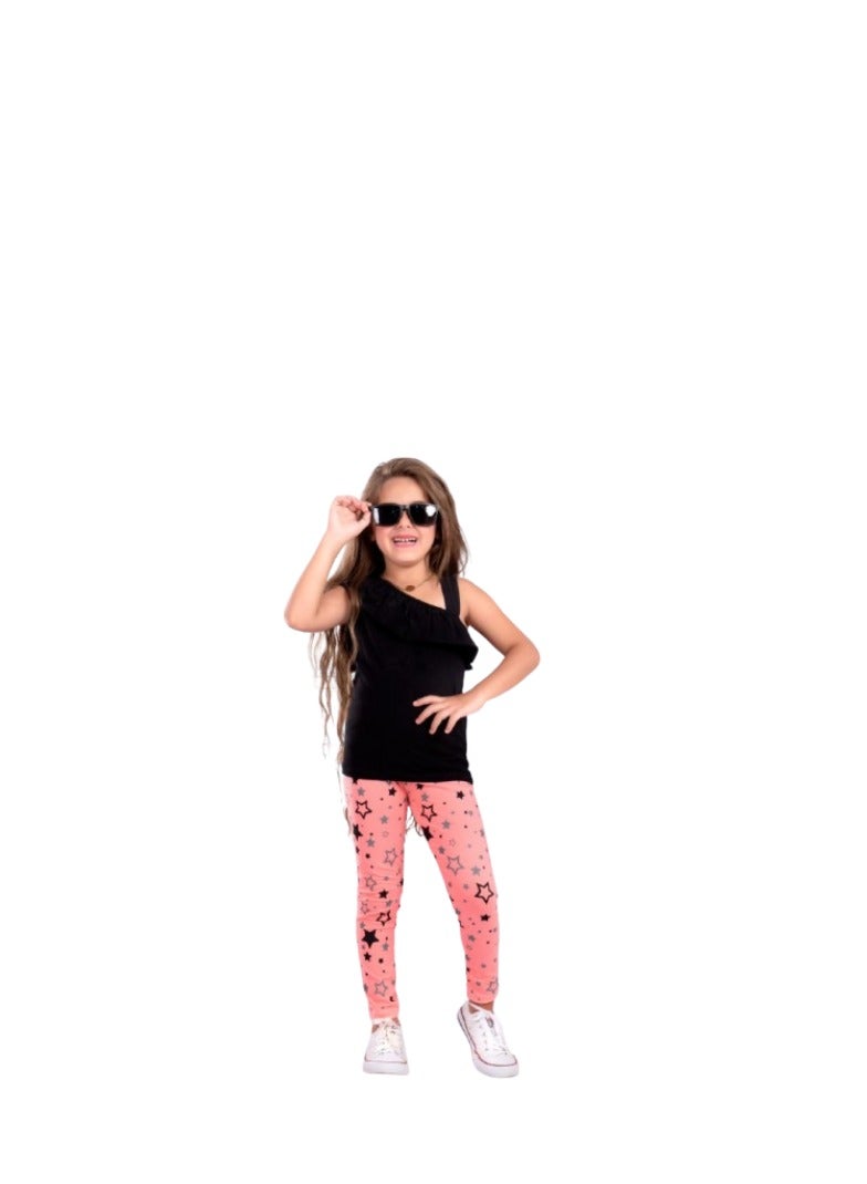Girls' Simone Leggings with a print - Image 1