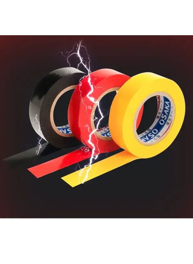 5 Pack EcoTape PVC Electrical Insulation Tape Waterproof Non Flammable Multi Color - Image 2