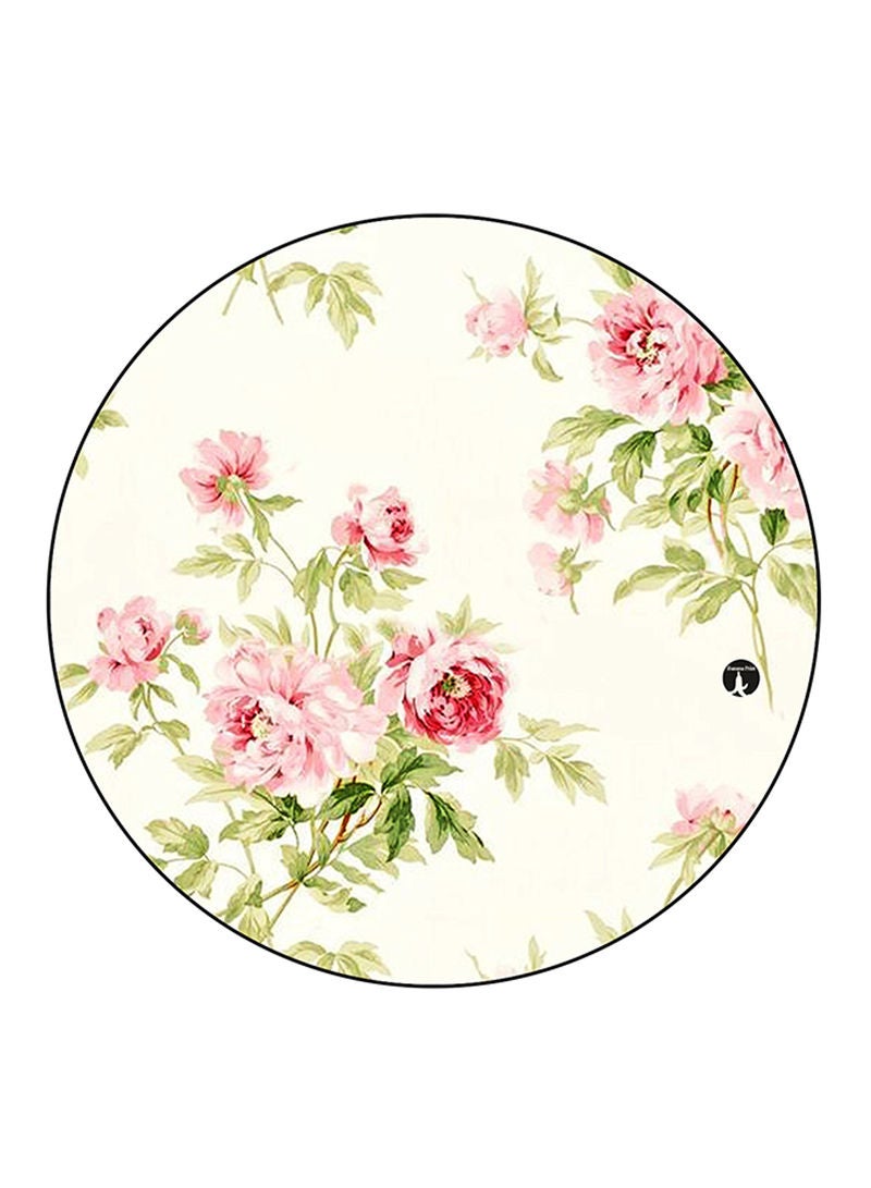 RKN Flowers Printed Mouse Pad  Multicolour