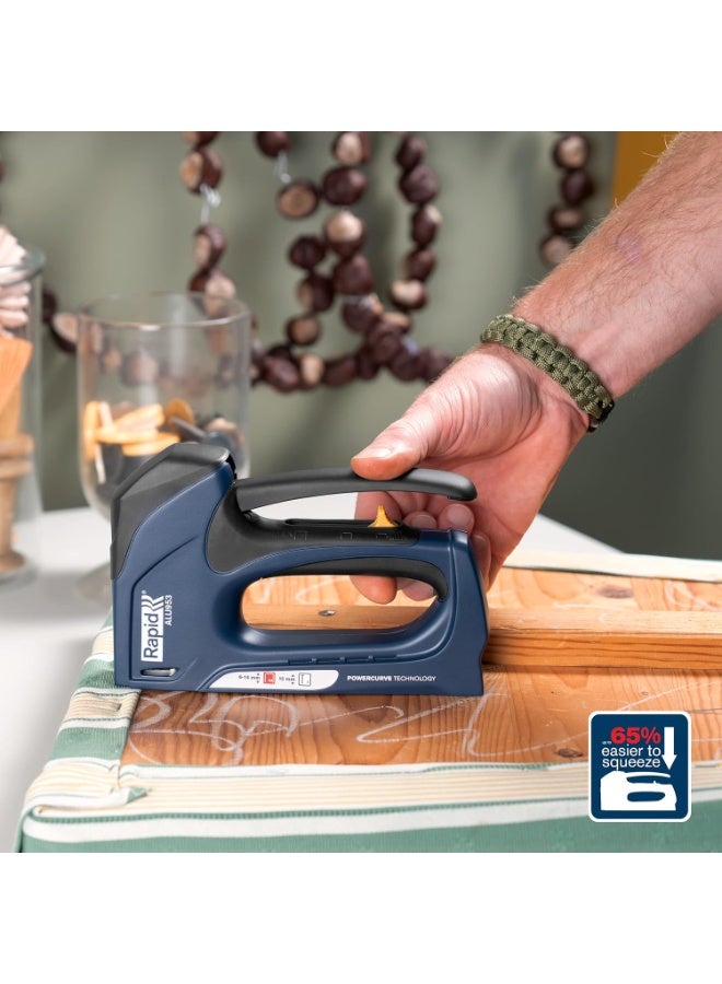 Rapid Alu 953 Hand Stapler – Aluminium & Steel – Blue - Image 5