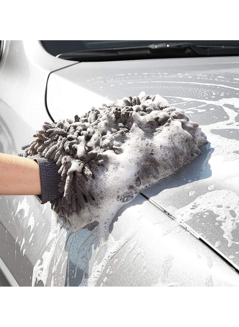 Generic Auto Cleaning Chenille Mitt Car Wash Glove  - Image 3
