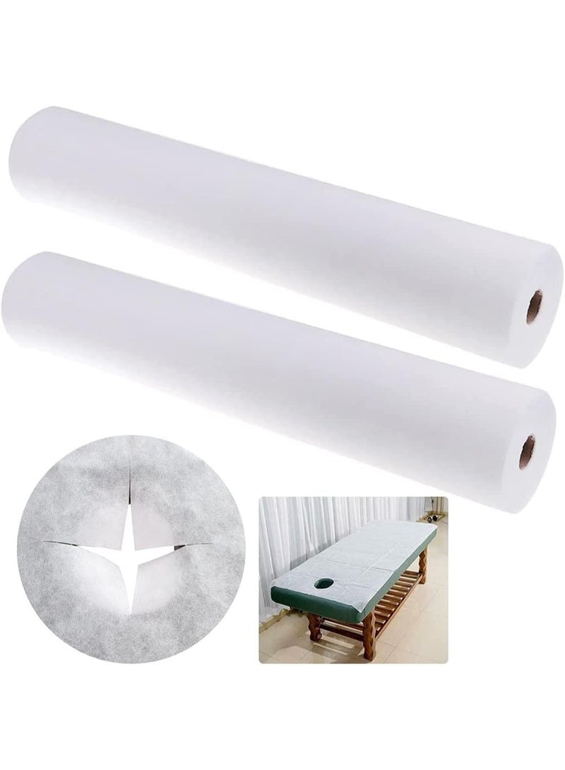 LA PERLA TECH  20 PCS Disposable Spa Bed Sheets,Non-woven Fabric Waterproof Massage Table Bed Cover for SPA Tattoo Beauty Salon Hotel - Image 3