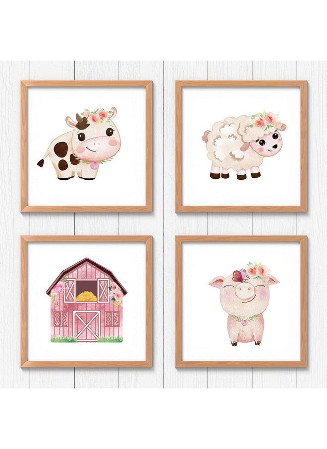 Hotop - 42 Pcs Farm Animal Party Decorations And Supplies Farm Animals Decor Barnyard Party Decorations Farm Animal Cutouts With 50 Multi Color - Image 1