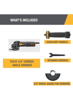 CATERPILLAR Cat Dx371.1 Angle Grinder 750W 115 45"  - Image 3