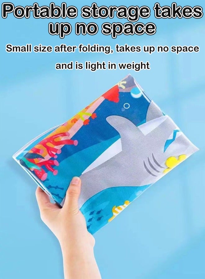ZCM-HAPPY Pet Water-Filled Ice Pad with Air Pump - 100 cm Summer Cool Down Pet Nest for Cats and Dogs, Large Size Water Mat for Pets  - Image 3