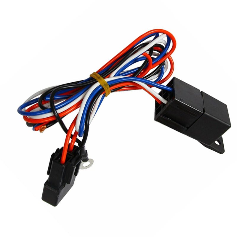 Electric Fan Wiring Kit: 12VDC 40A, Waterproof Relay & Stable Performance - Easy Connection Cooling Fan Relay Switch Kit for 10in 12in 14in 16in Cooling Fan Systems - Image 2