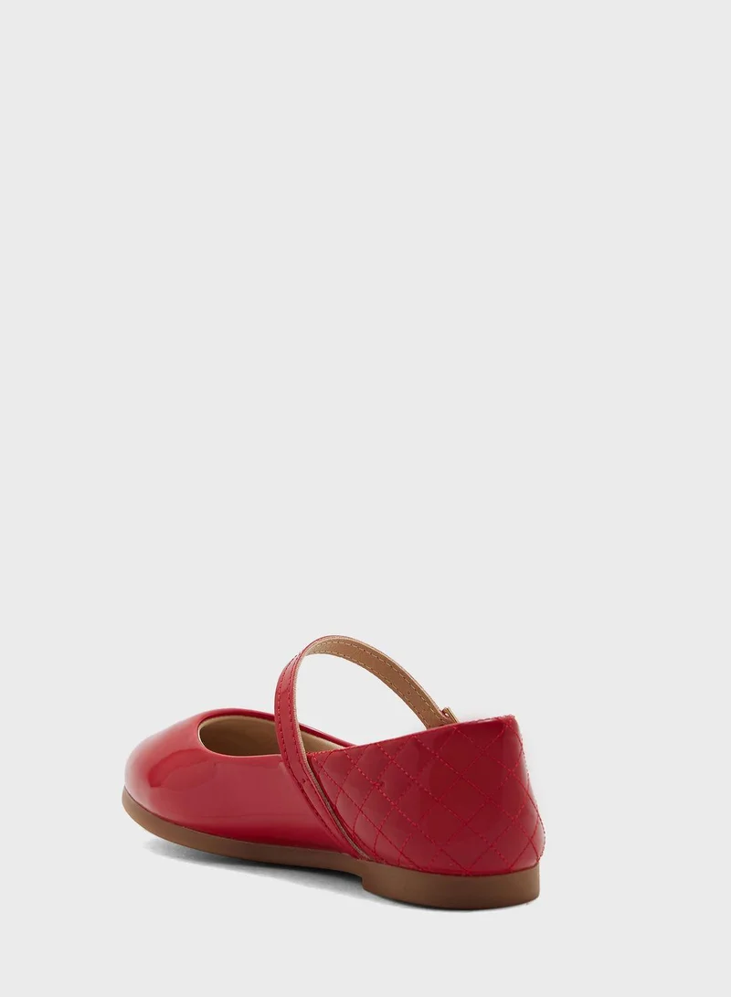 Klin Kids Slip On Ballerinas