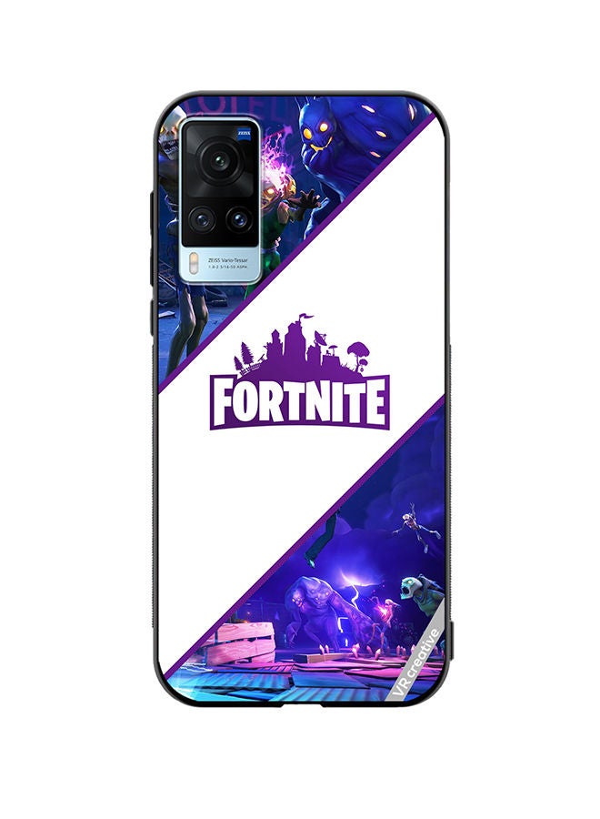 VR CREATIVE Protective Case Cover For Vivo X60 Fortnite Design Multicolour - Image 1