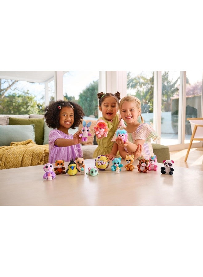 5 Surprise 5 حيوانات محشوة مفاجئة السلسلة 2 (عبوة 3) من زورو، كبسولة غامضة قابلة للجمع، محشوة، تبني حيوانات أليفة، لعبة للبنات، الأطفال، المراهقين - Image 5