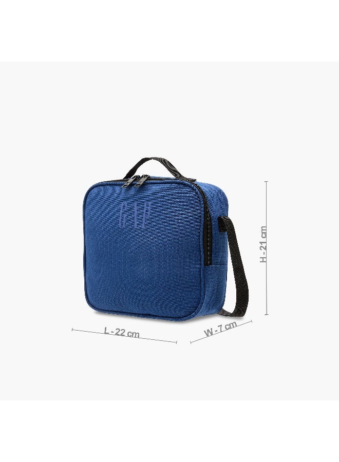 GAP Solid Blue Lunch Bag for Kids - Image 2