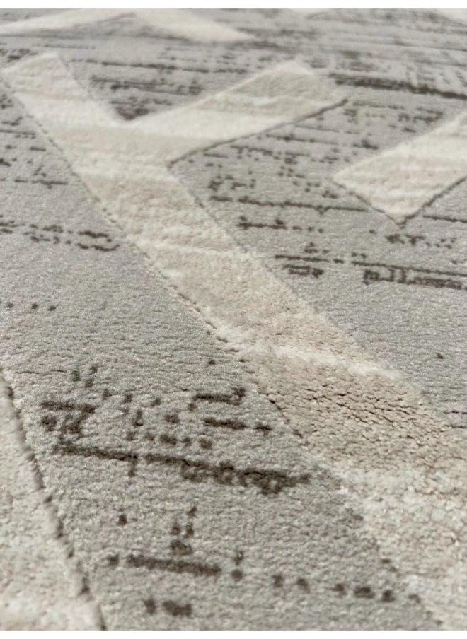 HANDPICKED FURNITURE Handpicked Furniture Neutral Cream Rug, Ultra Soft Area Carpets For Bed Room, Living Room, And Dining Room, Anti Slip Floor Carpets, Easy To Clean, Made In Turkey  - Image 4