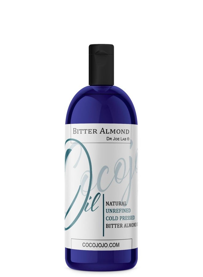 Dr Joe Lab Bitter Almond Oil - 16 oz - Pure Natural Sourced Non-GMO Bulk Carrier Oil - for Skin, Hair, Body, Nails, Face, Arms & Legs - Hydrates, Nourishes, Moisturizes - Image 1