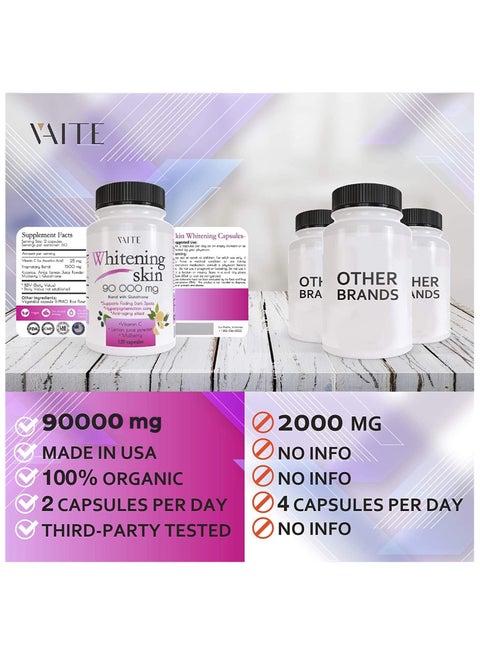 can i take 5000 mg of glutathione per day VAITE WHITENING SKIN GLUTATHION 5000 MG | Best Price KSA