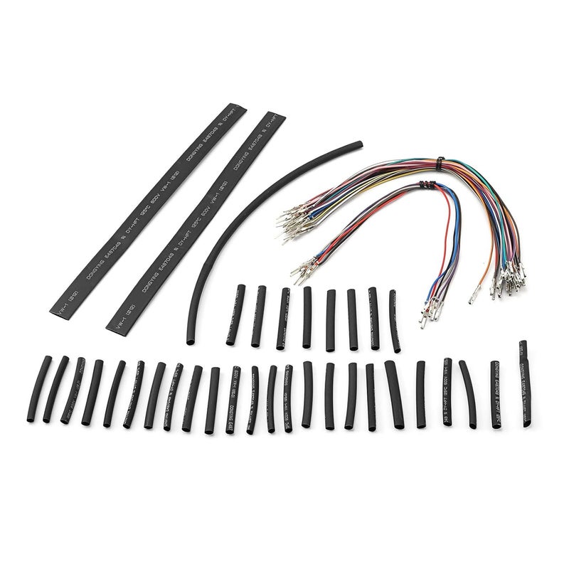 Wsays 12" Handlebar Wiring Extension Harness Fit 12"-16'' Handlebar Compatible with Harley Touring Street Electra Glide Road King 2007-2013, Fit FLTR/I, FLTRX 2007-2009 Tri Glide FLHTCUTG 2009-2013 - Image 5