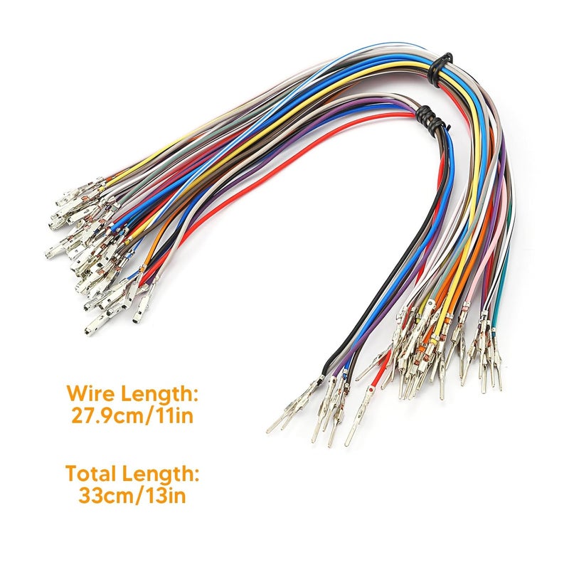 Wsays 12" Handlebar Wiring Extension Harness Fit 12"-16'' Handlebar Compatible with Harley Touring Street Electra Glide Road King 2007-2013, Fit FLTR/I, FLTRX 2007-2009 Tri Glide FLHTCUTG 2009-2013 - Image 2