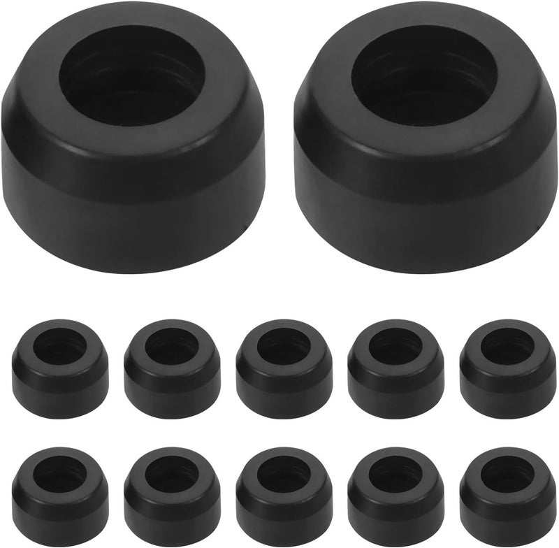 30PCS Audio Stand Feet - Rubber Shock Absorbing Feet for Car Amplifier, Subwoofer, and Stereo - Compatible with Home Audio Equipment and Turntables - Image 1