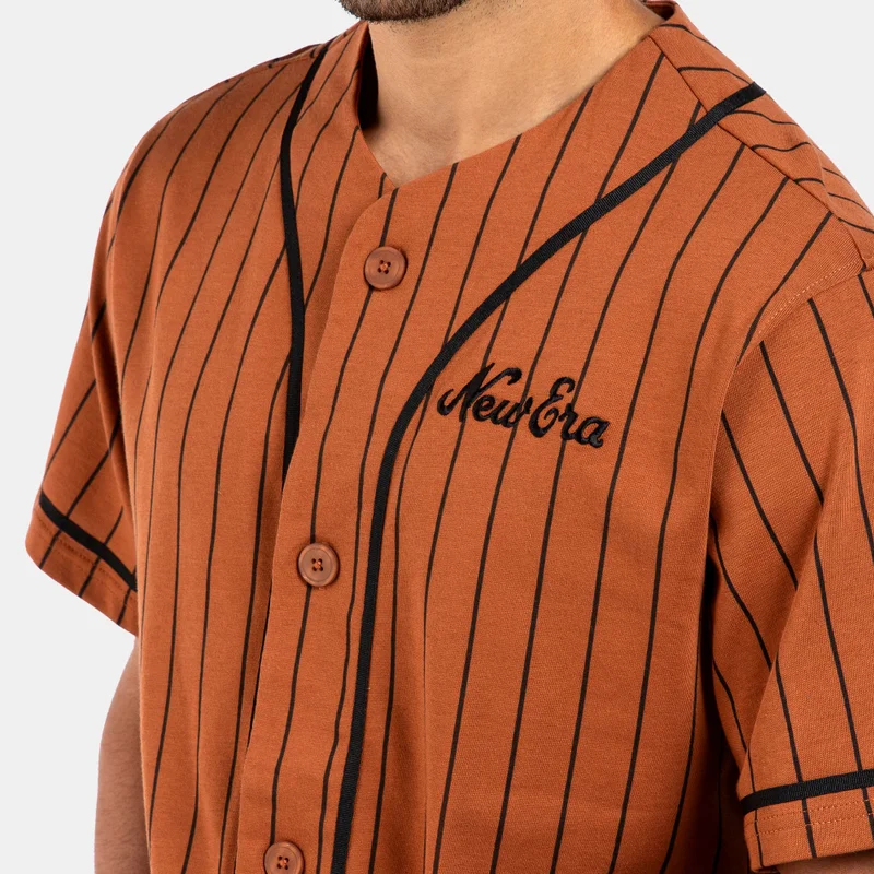 NEW ERA Men's MLB New York Yankees Pinstripe Shirt
