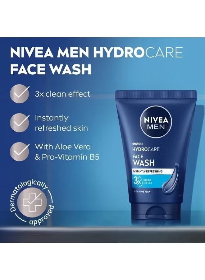 Nivea Men Deep Cleansing Face And Beard Wash 100ml - Image 2