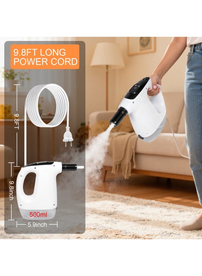 Arabest Steam Mop & Detachable Handheld Steam Cleaner for Home and Floor Cleaning, 15s Heat-Up, 230°F Floor Steamer for Deep Cleaning with Multi-purpose Attachments Hardwood Floors, Tile,Grout,Furniture - Image 5