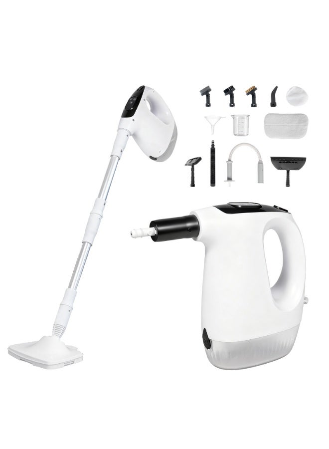 Arabest Steam Mop & Detachable Handheld Steam Cleaner for Home and Floor Cleaning, 15s Heat-Up, 230°F Floor Steamer for Deep Cleaning with Multi-purpose Attachments Hardwood Floors, Tile,Grout,Furniture - Image 1