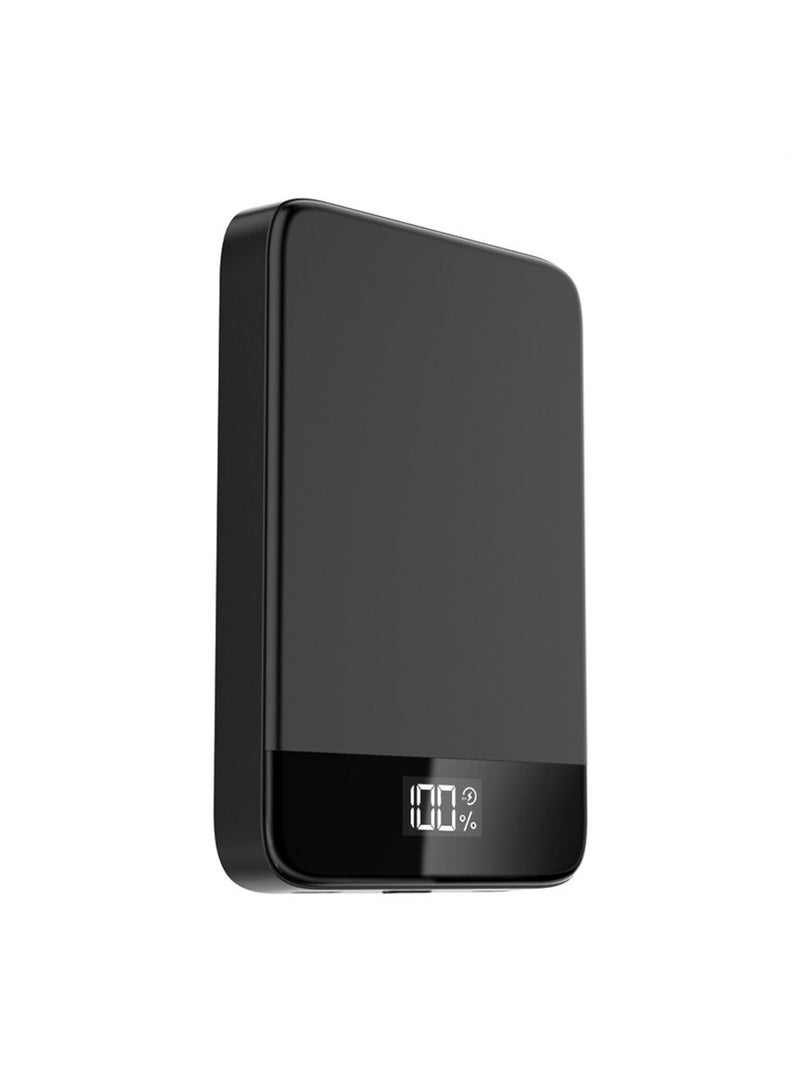 راكسوم شاحن باور بانك محمول لاسلكي مغناطيسي سريع بقدرة 5000 مللي أمبير في الساعة لسلسلة هواتف iPhone 12/13/14/15 - Image 5