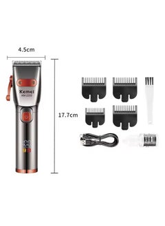 ماركة غير محددة ماكينة الحلاقة الإحترافيه للصالونات Kemei KM-2253 مزودة بشاشة ملونه و سرعتين تيربو  - Image 5