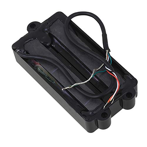BQLZR Noiseless Good Balance 4 String Bass Pickup with 4 Color-Coded Conductors,Respond Well to Both Tonal and Volume Input - Image 2