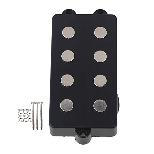 BQLZR Noiseless Good Balance 4 String Bass Pickup with 4 Color-Coded Conductors,Respond Well to Both Tonal and Volume Input - Image 1