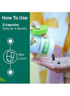 OZiva Hair Vitamin Capsules Hair Growth Hair Fall Control 100 Percent Natural Biotin Iron DHT Blocker Vitamin E Clinically Proven Supplements Women Men 60 Capsules pack of 3  - Image 5